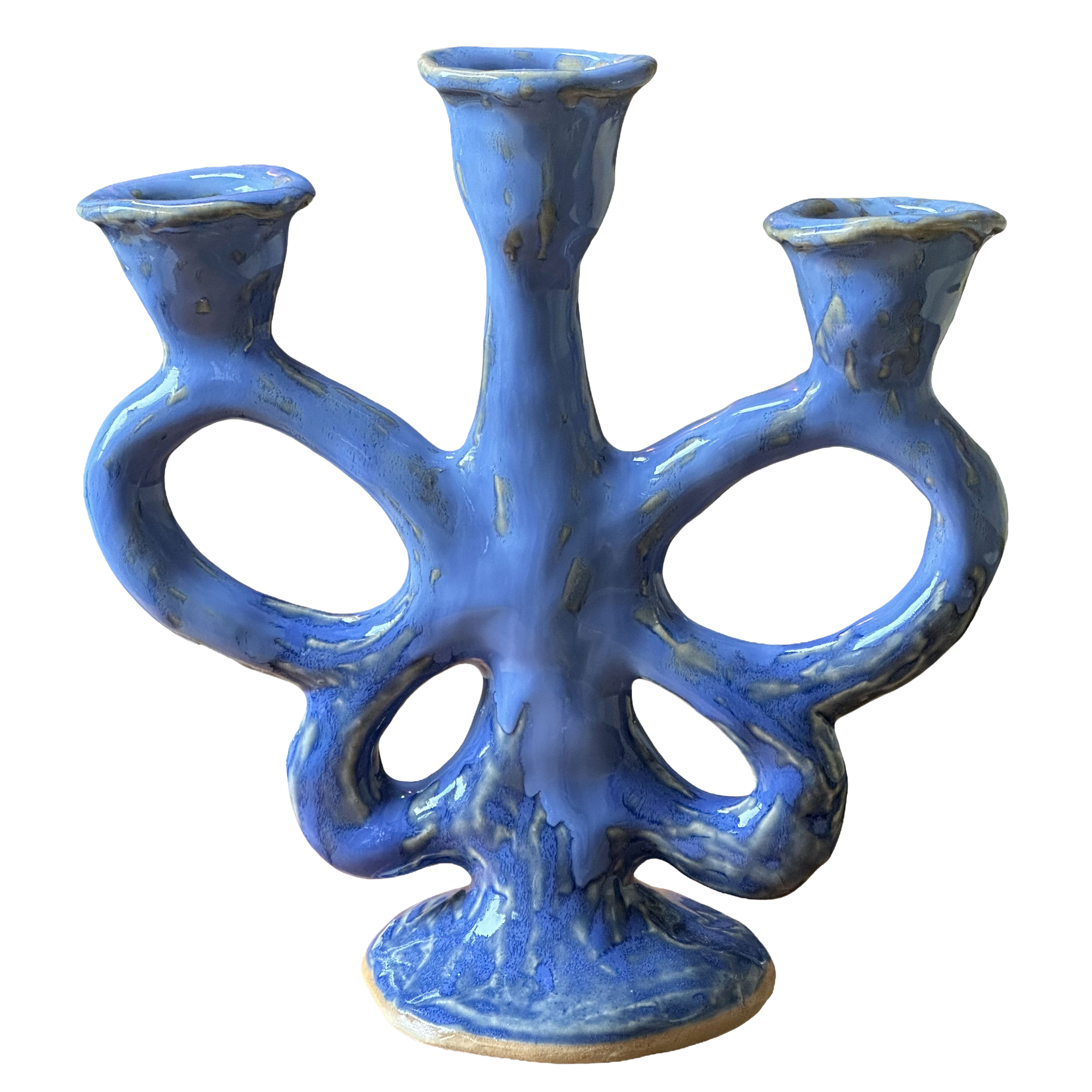 Sinisiipi candelabra in pink and mauve